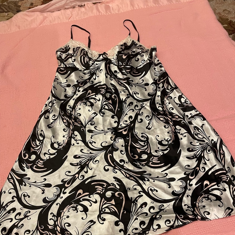 Satin lingerie nightgown